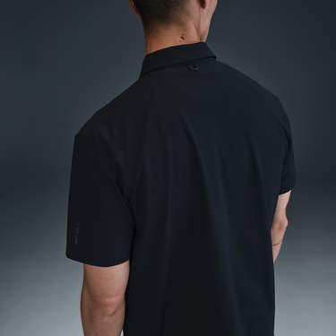 Košeľa Nike 24.7 PerfectStretch Dri-FIT Short Sleeve Button-Up Shirt Čierna | HQ6958-010, 1