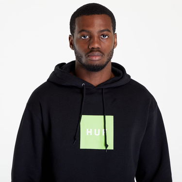Mikina HUF Box Logo Hoodie Čierna | pf00465-black, 2