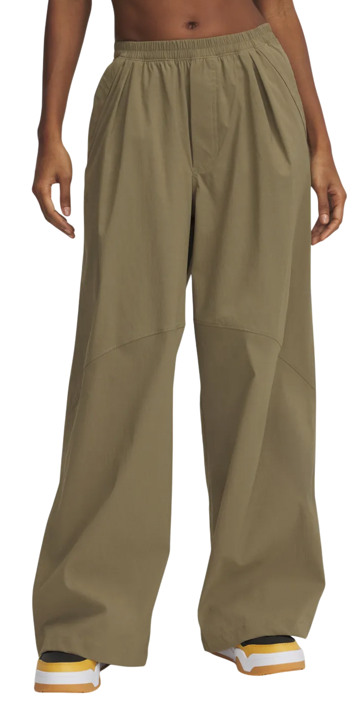 Nohavice Under Armour Unstoppable Parachute Woven Pants Zelené | 6000276-251