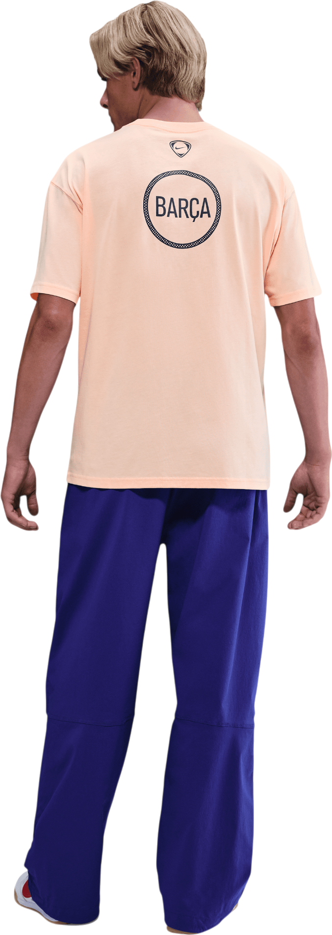 Tričko Nike Total 90 FC Barcelona Remix T-Shirt Oranžová | hq8388-807, 1