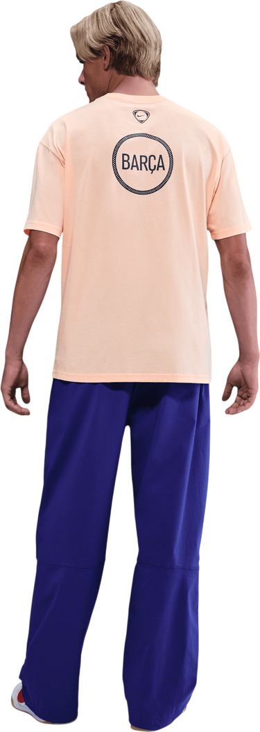 Tričko Nike Total 90 FC Barcelona Remix T-Shirt Oranžová | hq8388-807, 1