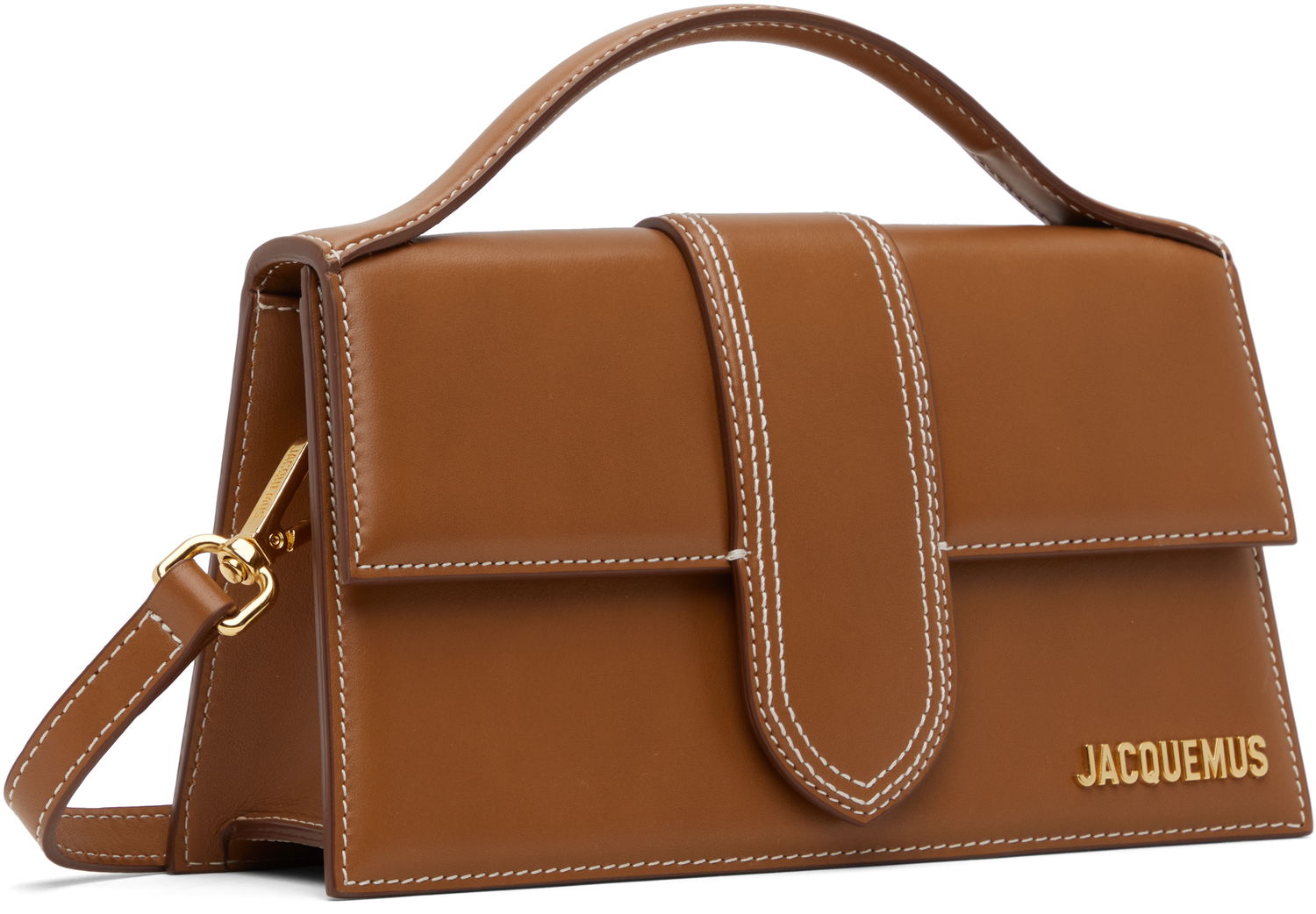 Kabelka Jacquemus Les Classiques 'The large Bambino' Bag Hnedá | 22HBAW00007AC01C04, 1