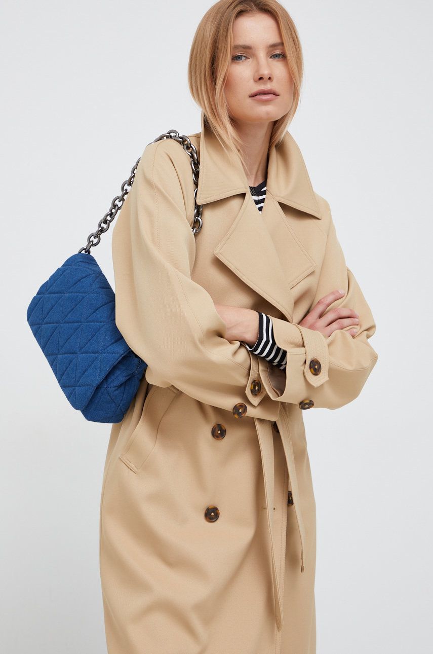 Trenčkot Scotch & Soda Trenchcoat Béžová | 167010, 0