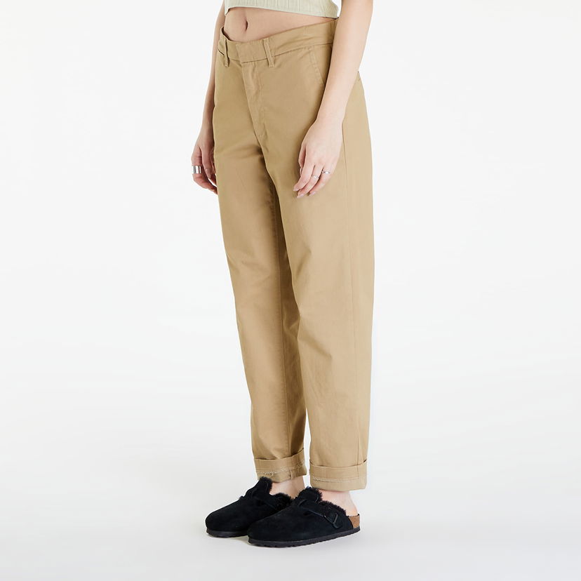 Nohavice Levi's Essential Chino Pants Khaki Béžová | A4673-0004