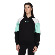 Raglan Sleeve Color Block Hoodie