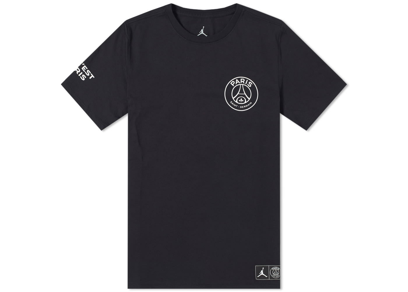 Tričko Jordan Paris Saint-Germain x Logo Tee Čierna | BQ4273-010, 0