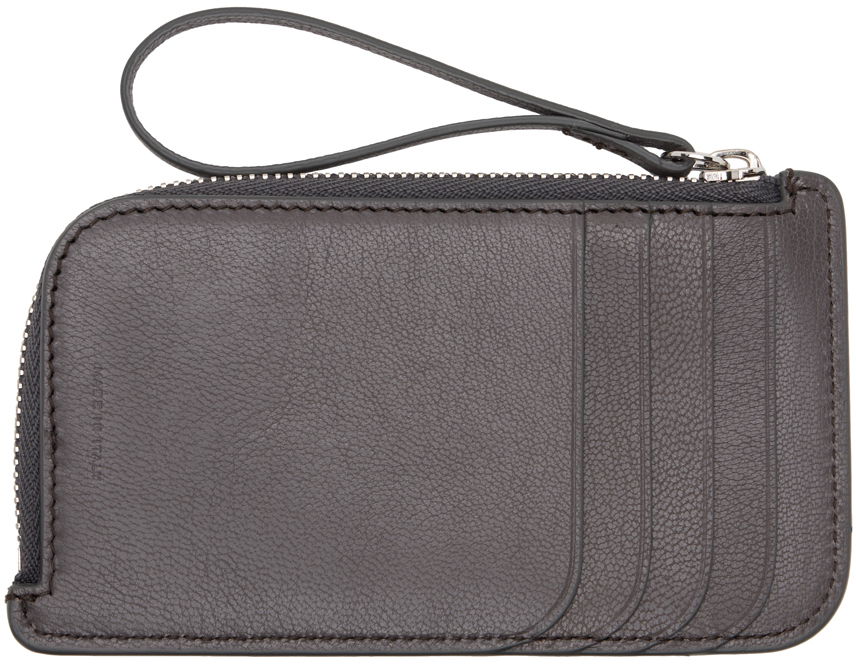 Zipped Leather Wallet