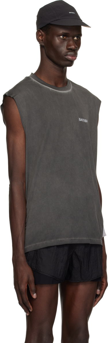 Tielko Satisfy Satisfy AuraLite Muscle Tank Top Šedá | 11031-PB-SAB, 1