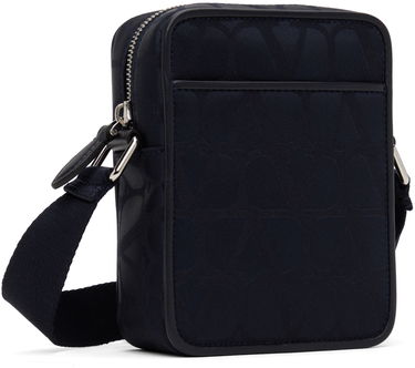 Taška cez rameno Valentino Valentino Garavani Small Iconographe Nylon Messenger Bag Navy | 5Y2B0C30CSH, 1