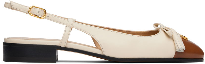 Tenisky a topánky Valentino Valet Du Roi Slingback Ballerina Flats Rôznofarebný | 6W0S0MH0DDT