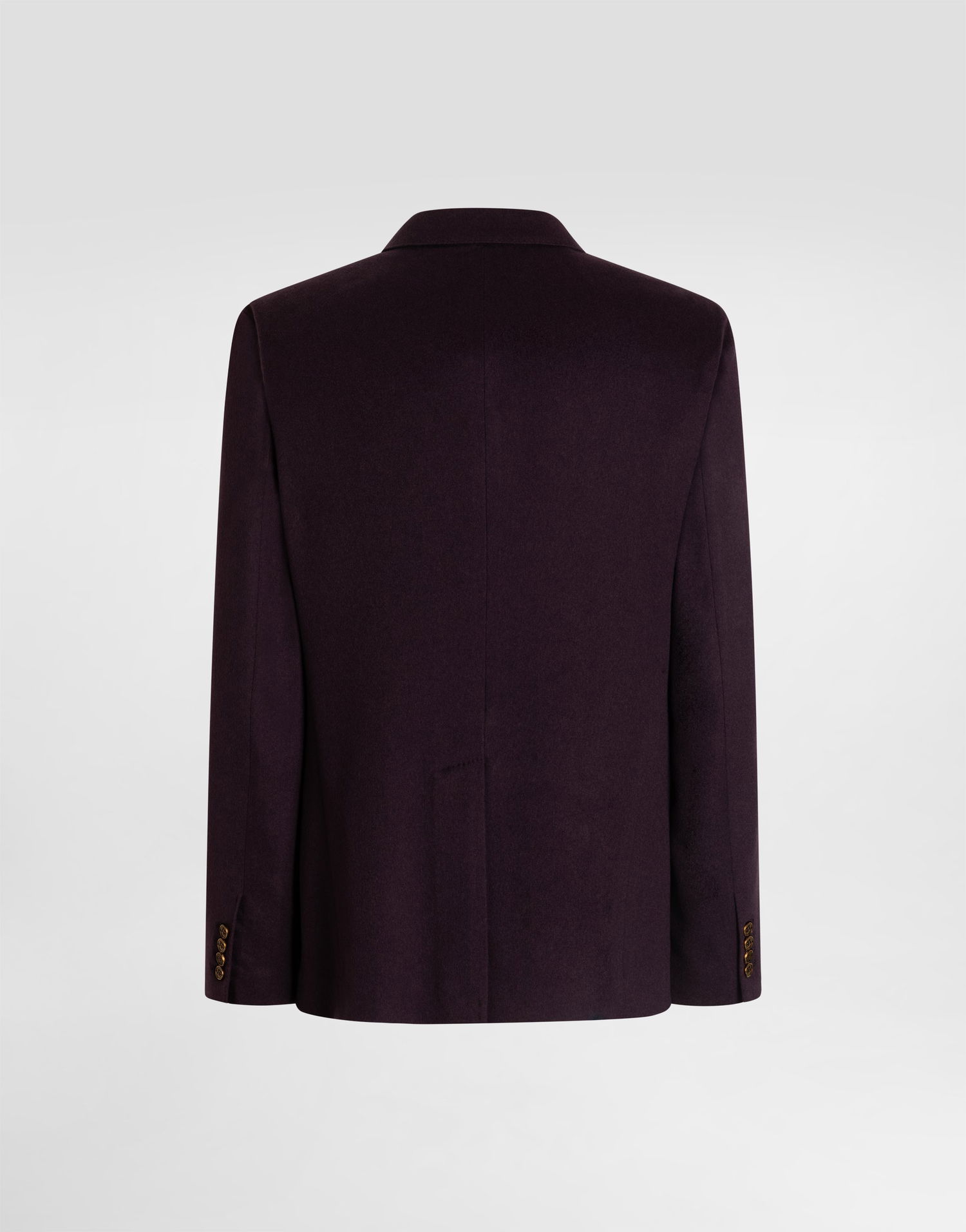 Bunda Dolce & Gabbana Double-breasted Portofino Cashmere Jacket with Gold-tone DG Buttons and Patch Pockets Fialová | G2NZ2TGJ763F0517, 1