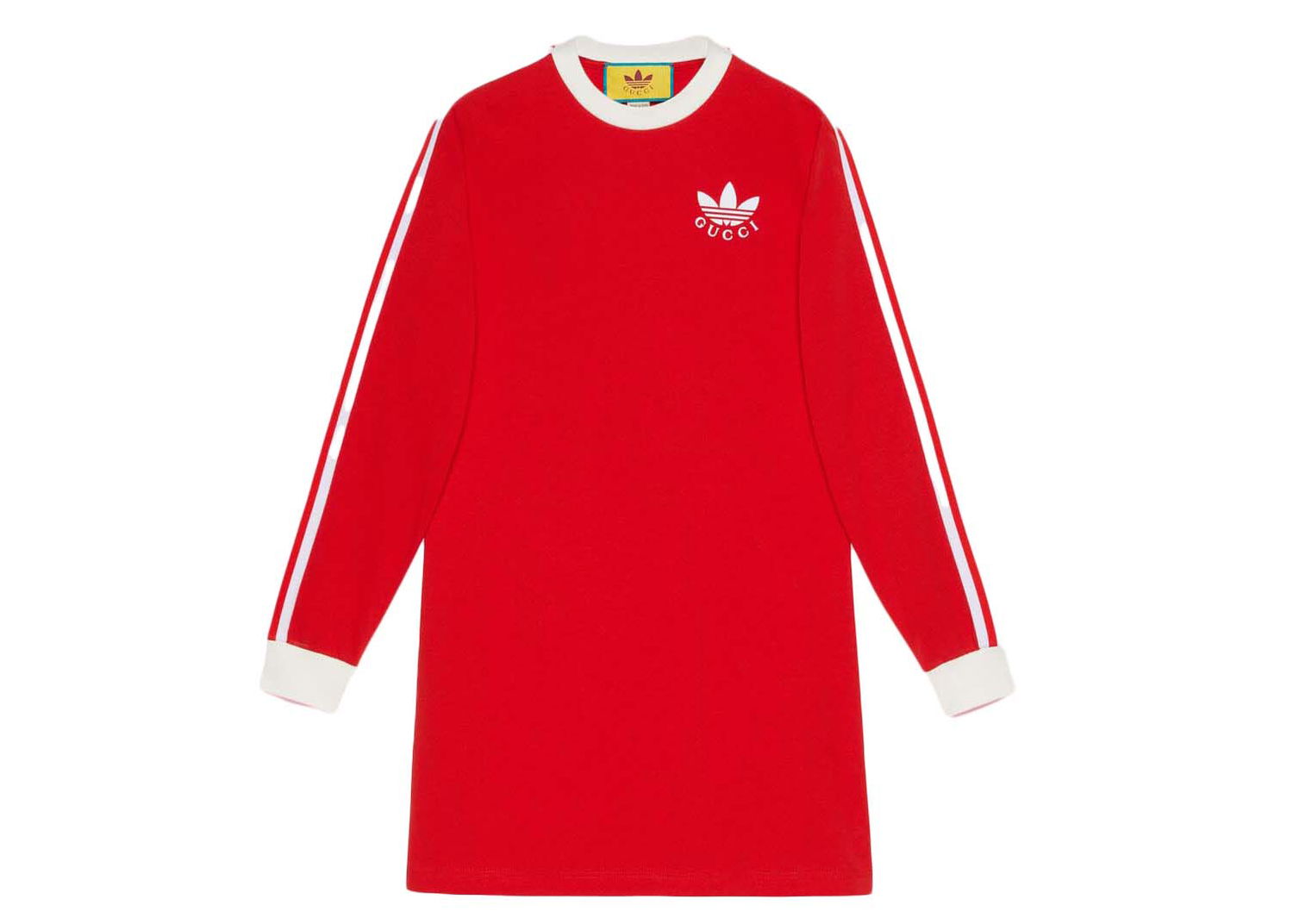 Tričko Gucci adidas x T-Shirt Dress Červená | ‎693537 XJEBS 6429, 0