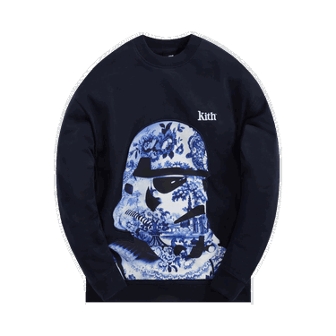 Sveter KITH For Star Wars Trooper Crewneck Navy | KHM030218 413, 0