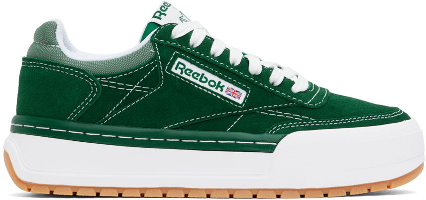 Tenisky a topánky Reebok Classics Green Club C Megacourt Sneakers Zelené | 100201245, 0