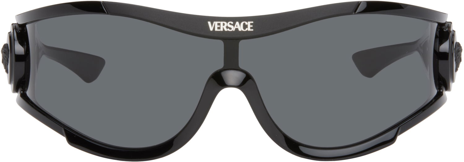 Slnečné okuliare Versace Medusa Medallion Shield Sunglasses Čierna | 0VE4475 8056262147641, 0