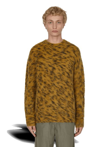 Sveter Acne Studios Jacquard Crewneck Sweater Oranžová | B60250- BQT