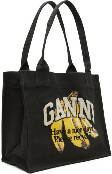 Tote bag GANNI Banana Large Tote Čierna | A6897, 1