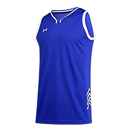 Dres Under Armour Sleeveless Basketball Jersey Modrá | 21500104-400