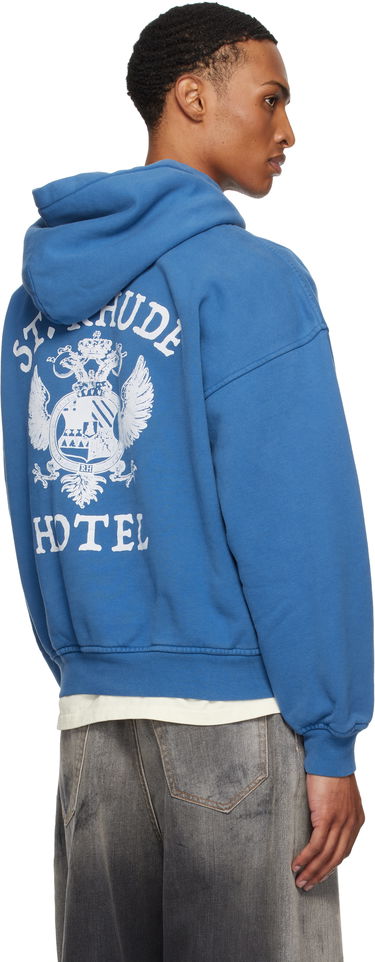 Mikina Rhude Rhude 'St Rhude' Seal Hoodie Modrá | RHPF25HO01012, 2