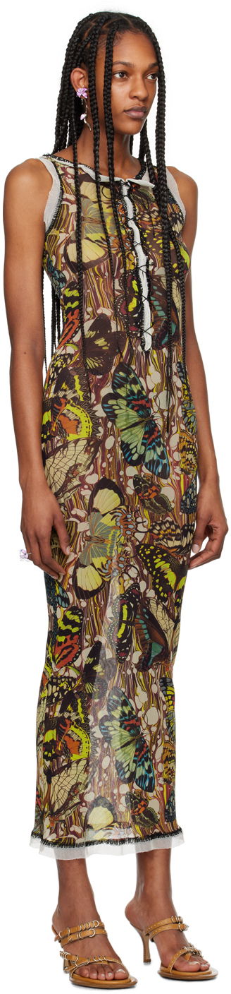 Šaty Jean Paul Gaultier 'The Butterfly' Maxi Dress Rôznofarebný | 24/25-F-RO092-T545-1090, 1