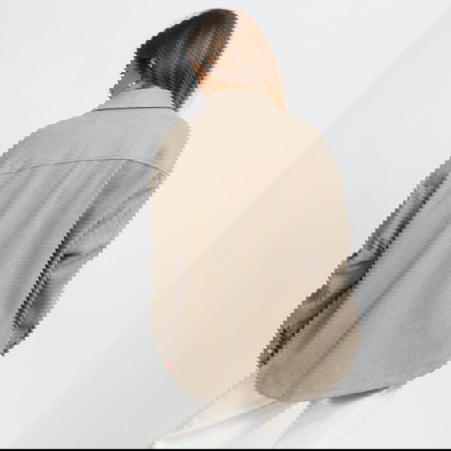 Bunda Urban Classics Classic Overshirt Béžová | TB3779 lighttaupe, 1