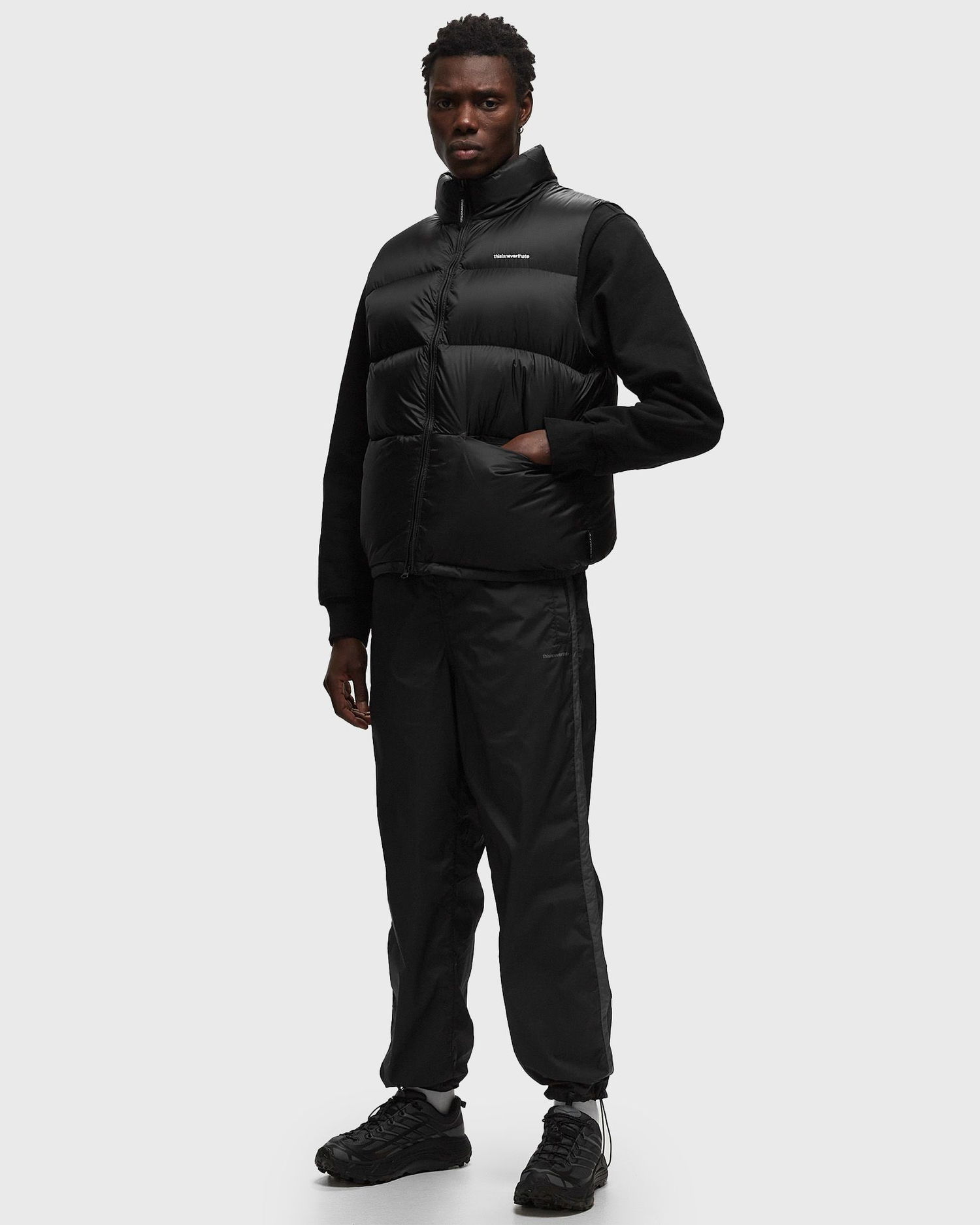 Vesta thisisneverthat PERTEX® T Down Vest Čierna | TN230OOWHS03BLK, 1