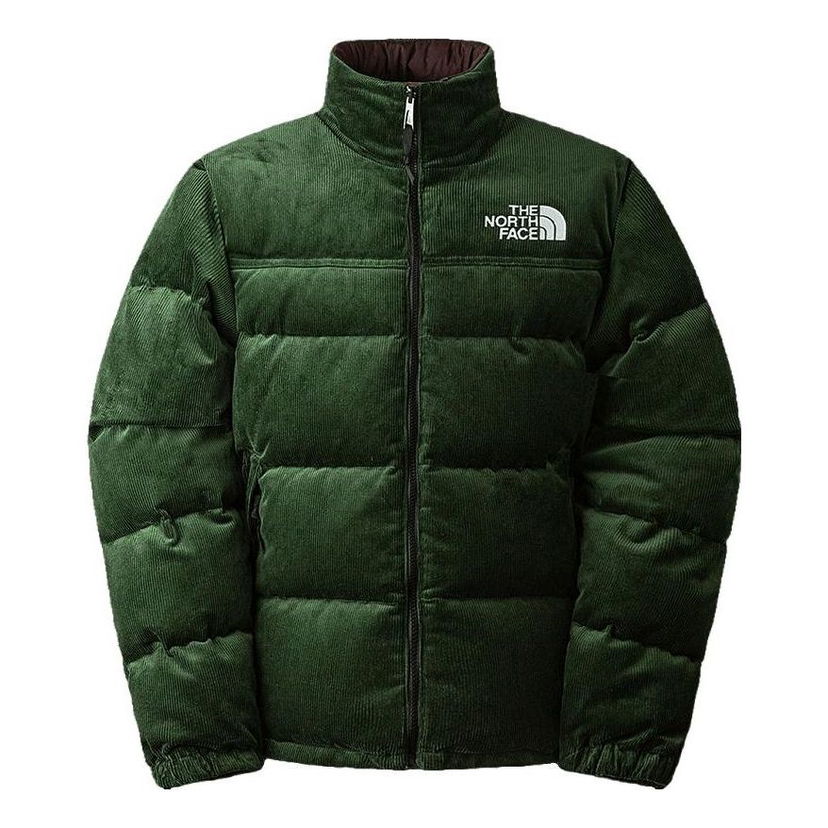 Prešívaná bunda The North Face Versa Velour Nuptse Puffer Jacket Zelené | NF0A831I-OAL