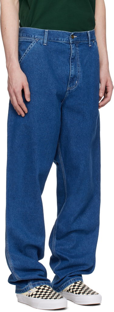 Cargo nohavice Carhartt WIP Carhartt WIP Single Knee Pant Modrá | I034864_99, 2