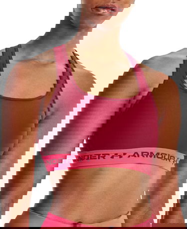 Podprsenka Under Armour Crossback Sports Bra Vínová | 1361034-664, 0