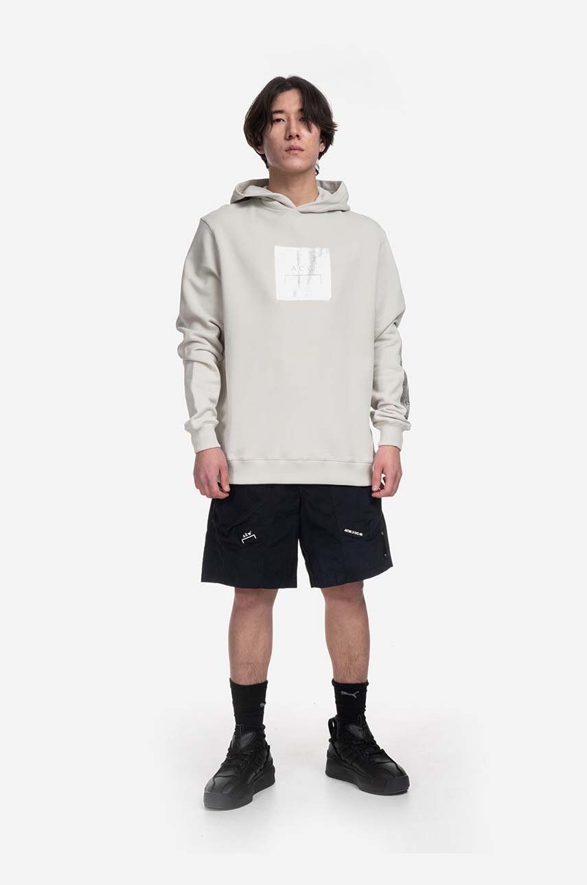 Mikina A-COLD-WALL* Foil Grid Hoodie ACWMW101 Hoodie Béžová | ACWMW101, 1