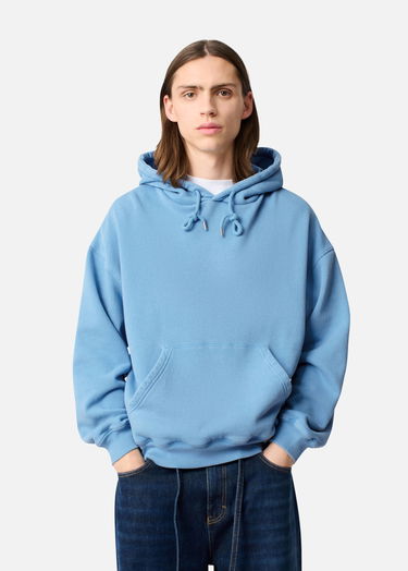 Mikina AXEL ARIGATO Distort Washed Hoodie Modrá | A3434002, 2
