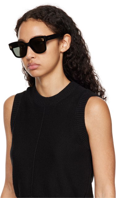 Slnečné okuliare Cartier Panthère Wayfarer Acetate Sunglasses Čierna | CT0357S-001, 3