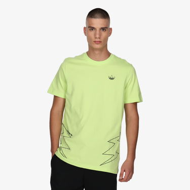 Tričko adidas Originals Lightning Tee Zelené | HE4718, 3