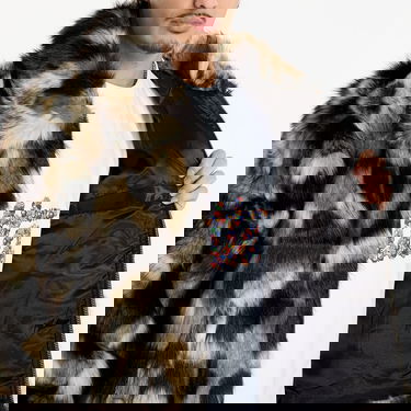 Bunda Patta Patta Faux Fur Patchwork Jacket Rôznofarebný | POC-AW25-2700-348-0023-084, 3