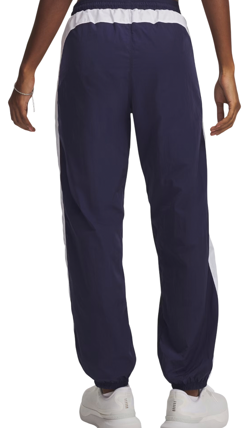 Tepláky Under Armour Icon Crinkle Side-Stripe Track Pants Navy | 6007112-403, 1