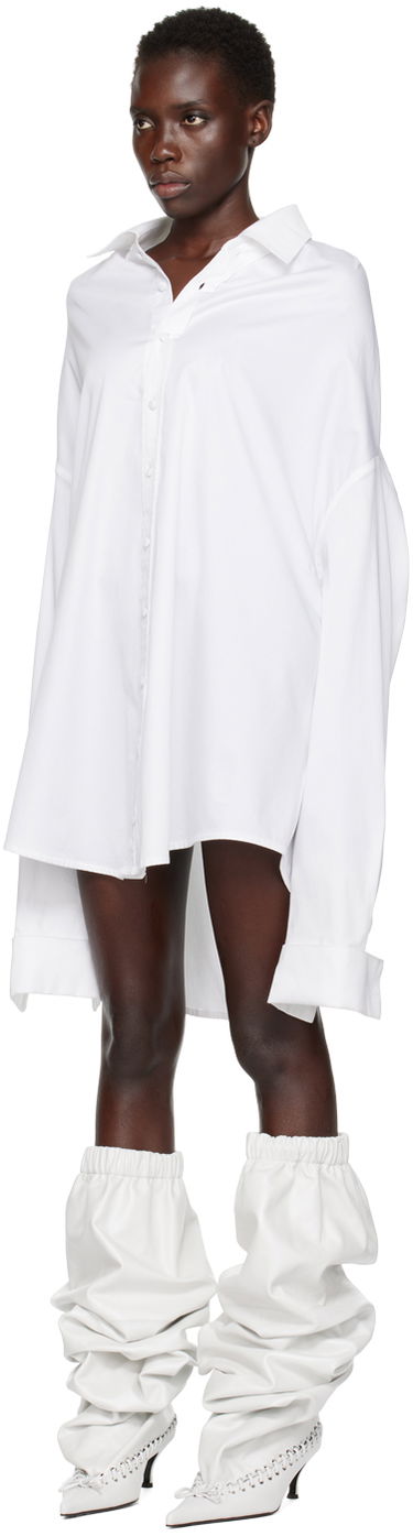 Košeľa Jean Paul Gaultier Jean Paul Gaultier Shayne Oliver Edition Oversized Shirt Biela | 24/27-U-CH019-C049-01, 3