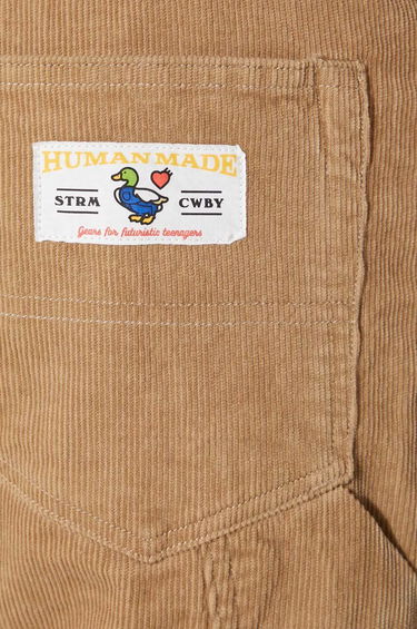 Nohavice Human Made Corduroy Work Pants Béžová | HM26PT013, 4