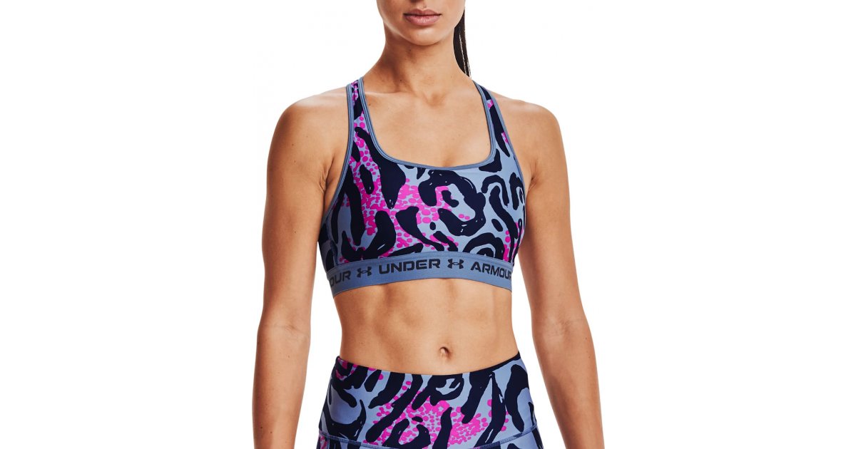 Crossback Mid Print Bra