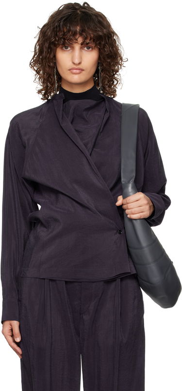 Taška cez rameno LEMAIRE Lemaire Twisted Wrap Blouse Šedá | TO1081 LF1308, 0
