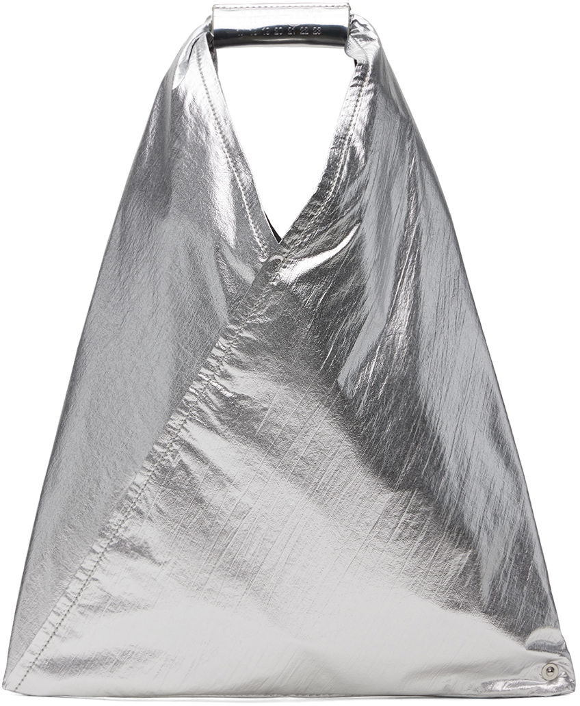 Tote bag Maison Margiela MM6 Classic Triangle Small Tote Šedá | S54WD0043 P6420, 0