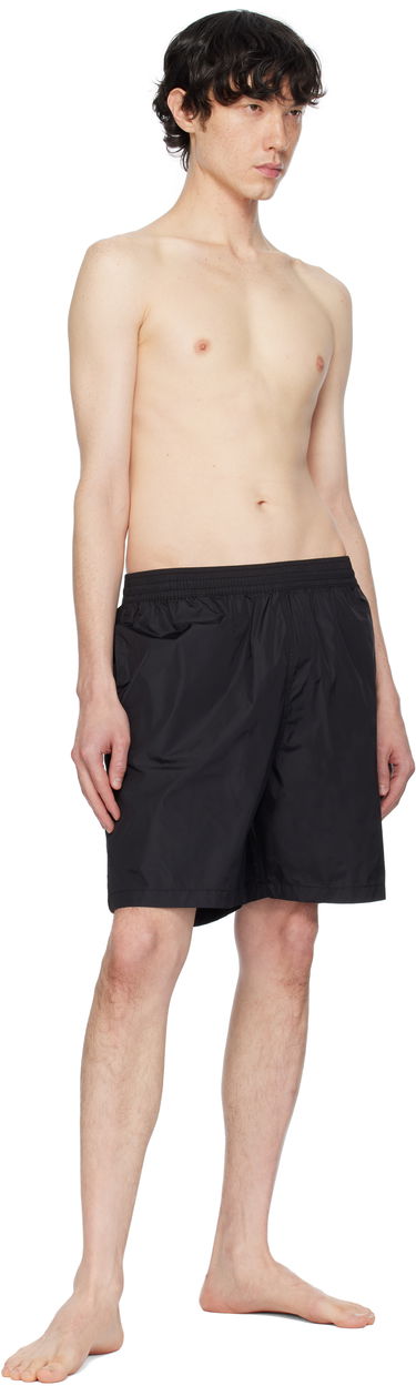 Plavky Off-White Off-White Diag Outline Surfer Swim Shorts Čierna | OMFD013C99FAB0011001, 4