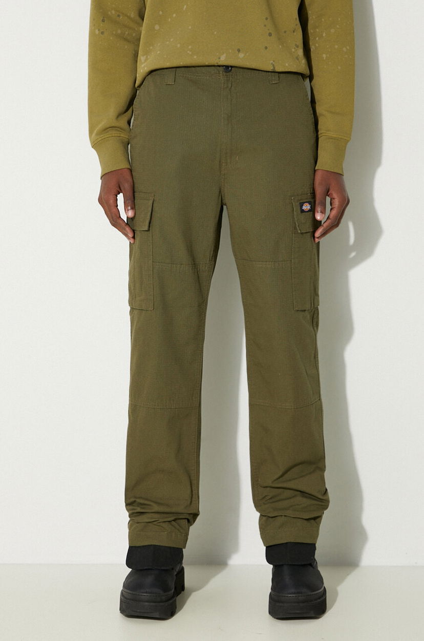 Cargo nohavice Dickies EAGLE BEND Cotton Cargo Pants Zelené | DK0A4X9X