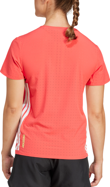 Tričko adidas Originals Adizero T-Shirt Červená | ix8992, 1