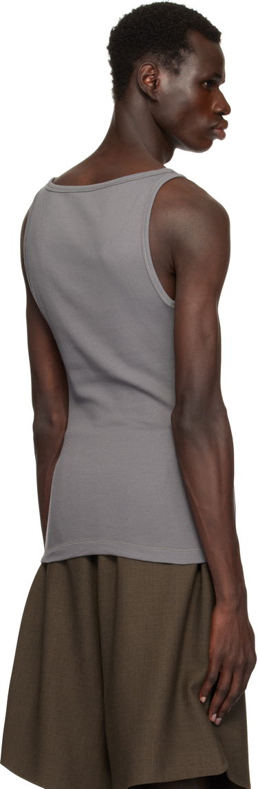 Tielko SKIMS SKIMS Cotton Rib Tank Top Šedá | TP-TNK-5788M-HEATHER MULTI, 2