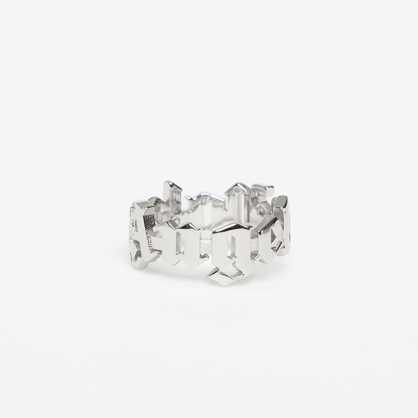 Prsteň Palm Angels Classic Logo Rounded Ring Metalická | PMOC02CC99MAT0017272