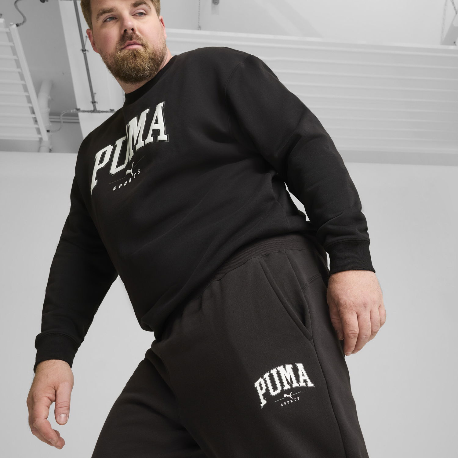 Mikina Puma SQUAD Men's Sweatpants Čierna | 681800_01, 1