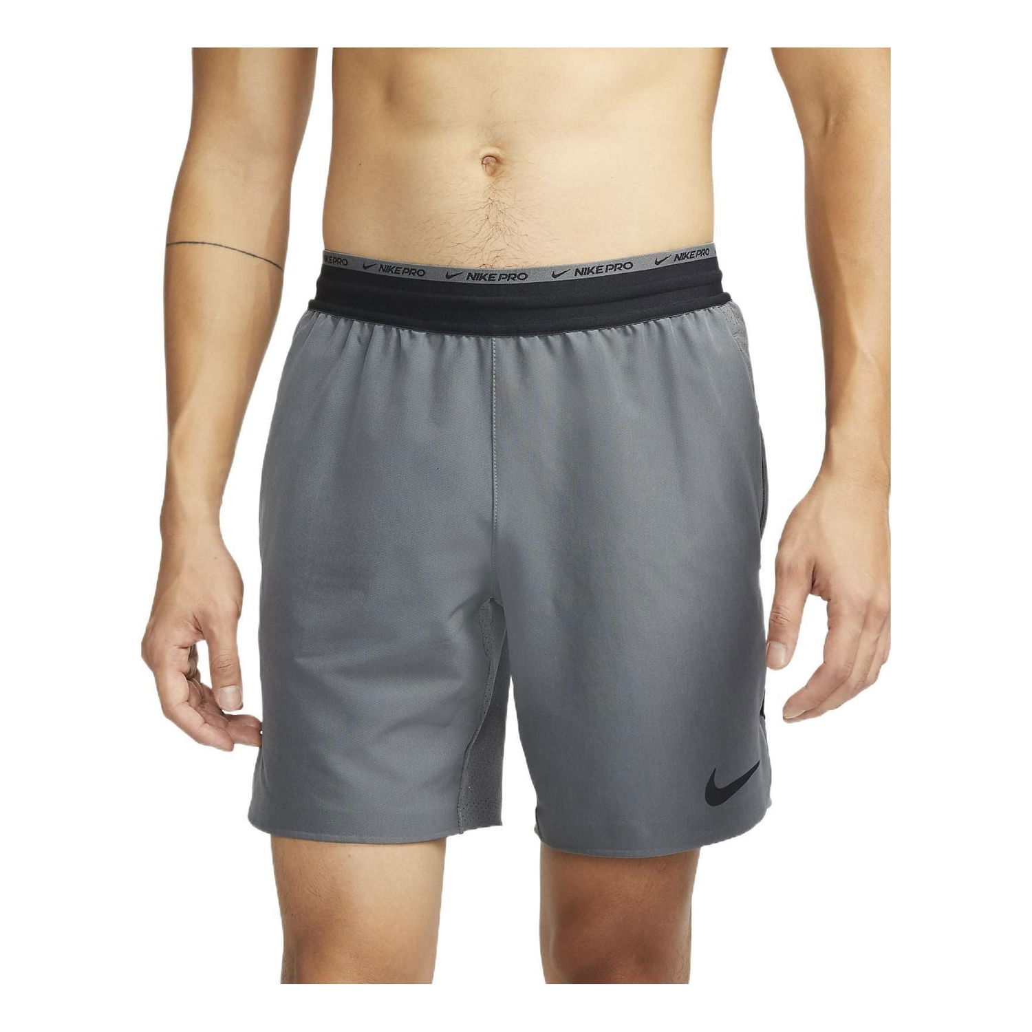Šortky Nike Pro Dri-FIT Flex Rep Training Shorts Šedá | DD1701-068, 0