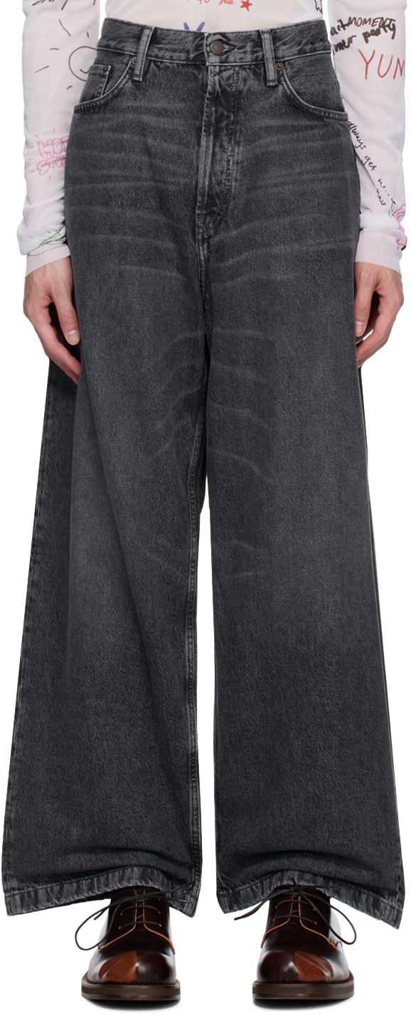 Džínsy Acne Studios 1989 Jeans Čierna | B00322-, 0