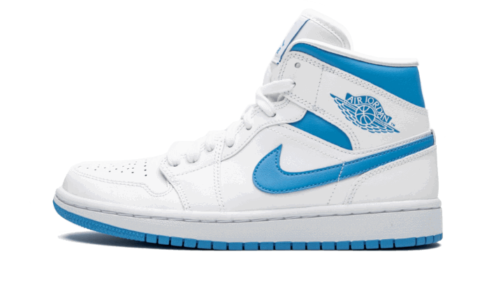 Tenisky a topánky Jordan Air Jordan 1 Mid "UNC" Modrá | BQ6472-114, 0