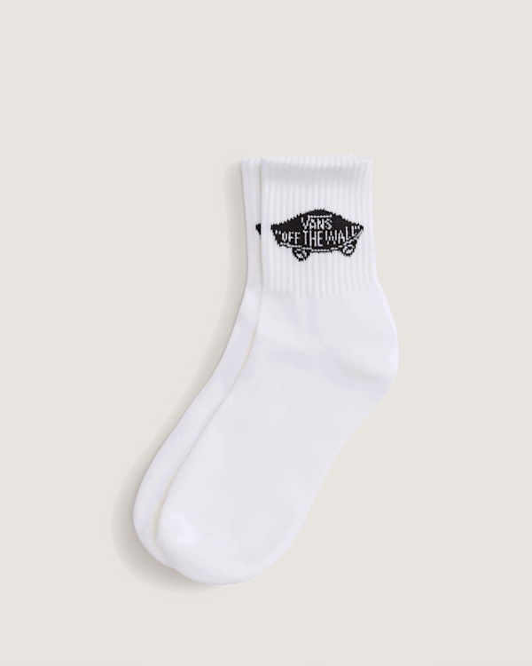 Ponožky Vans Vans Classic Half Crew Socks (1 Pair), Size: L Biela | VN000R10WHT